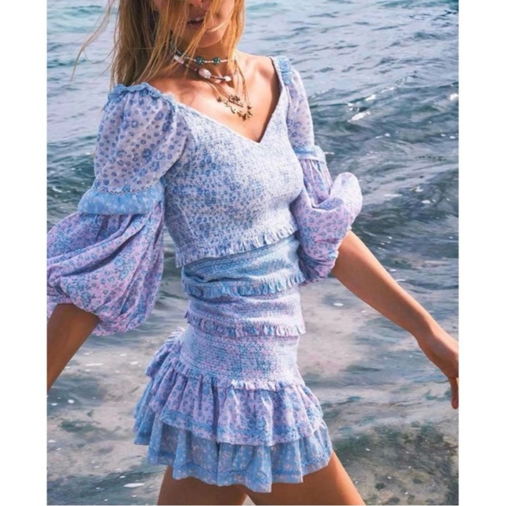Yvonne & Love | Boho Tiered Mini Dress